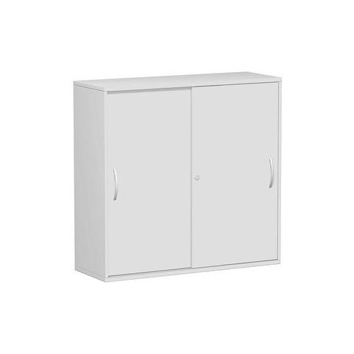 4038933487175 - Schiebetürenschrank Flex S-312353-LL lichtgrau 2 Fachböden 1200 x 425 x 1182 cm