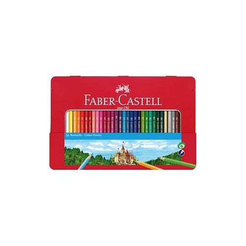 8991761324011 - FABER-CASTELL Buntstifte Farbstifte 36er Metalletui Mehrfarbig