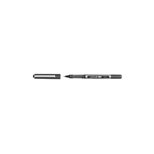 4902778913765 - uni-ball eye micro UB-150 Tintenroller silber 02 mm Schreibfarbe schwarz - 12 Stück