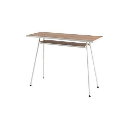 3660141256277 - Schreibtisch easyHome LV1 LV11336 65-130cm (H) 100x40cm (BxT) rechteckig walnuss   weiß 3660141256277 PAPERFLOW