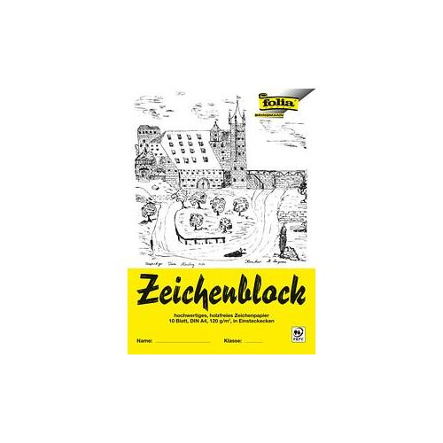 4001868081046 - Zeichenblock A4 weiß blanko 4001868081046 8104 10 Stück