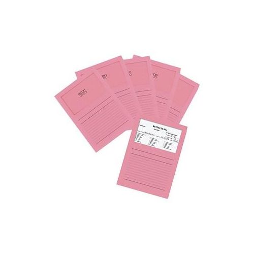 7610425980400 - ELCO Sichthüllen Aktenhülle Ordo Classico rosa DIN A4  rosa glatt 120 g qm