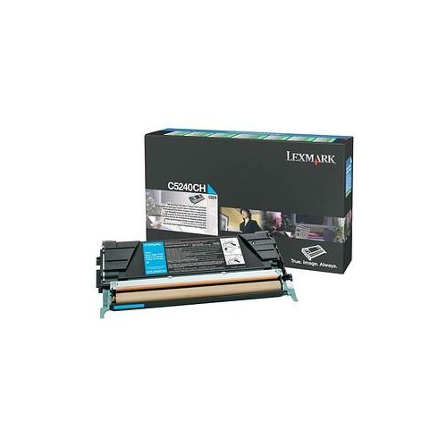 0734646396738 - C5240CH Toner-Kit cyan return program 5000 Seiten 5% für C 524 532 534 C 524 532 534