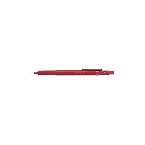 3026981142642 - rOtring 600 Druckbleistift | 05 mm | Rot | Ergonomisches Vollmetallgehäuse