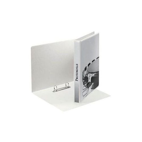 4049793000329 - Präsentationsringbuch Panorama 49738 A4 2 Ringe 20mm Ring-Ø Kunststoff 2 Außentaschen weiß 4049793000329 10 Stück