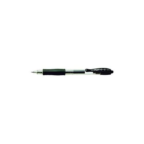 4902505163104 - Gelschreiber G-2 BL-G2-5 schwarz transparent 03 mm mit Druckmechanik 4902505163104 Pilot