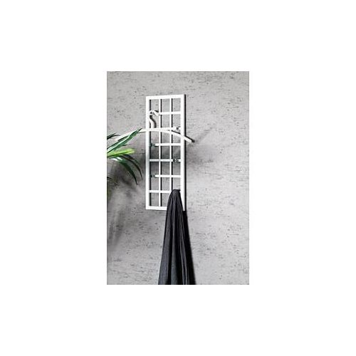 4001070893994 - Wandgarderobe 89399 weiß Metall 5 Haken 600 x 220 cm 4001070893994 HAKU Möbel