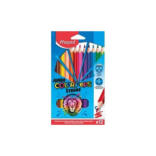 3154148633129 - COLORPEPS STRONG Jumbo Buntstifte farbsortiert 3154148633129 M863312 12 Stück