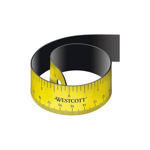 4027521512023 - WESTCOTT Lineale Lineal flexmagne 30cm ge sw 30 cm gelb