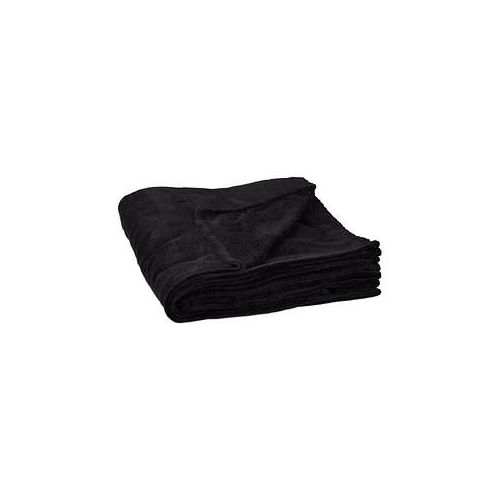 4052025970567 - Kuscheldecke schwarz 2000 x 2000 cm 4052025970567 relaxdays