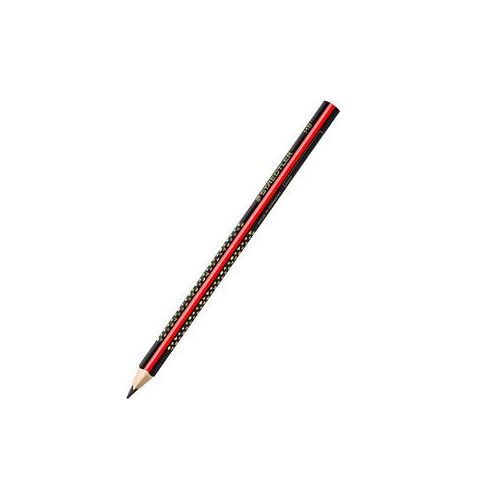 4007817134252 - STAEDTLER Noris Jumbo 1285 Schreiblernstift Bleistift HB schwarz rot 1 St