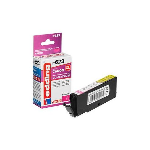 4057305041265 - Druckerpatrone 18-623 kompatibel zu Canon CLI-581XXL M magenta 4057305041265 Edding