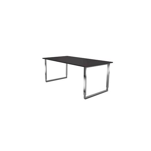 4044917428034 - Schreibtisch 180 x 80 cm Aveto Typ A - Anthrazit Dunkelgrau 180 cm x 68 - 82 cm x 80 cm Büroschreibtische von Büromöbel Experte