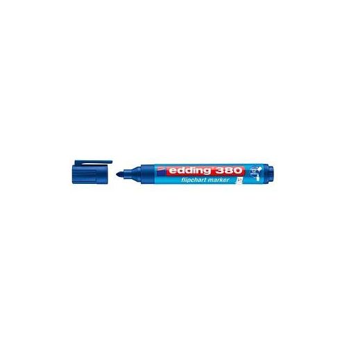 4004764013142 - Flipchartmarker 380 15-3mm blau 380 15-3mm blau Schreibfarbe blau - Edding