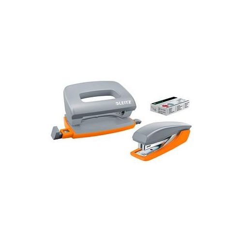 4002432124497 - Locher und Heftgeräte Set Urban Chic grau orange 4002432124497 Leitz