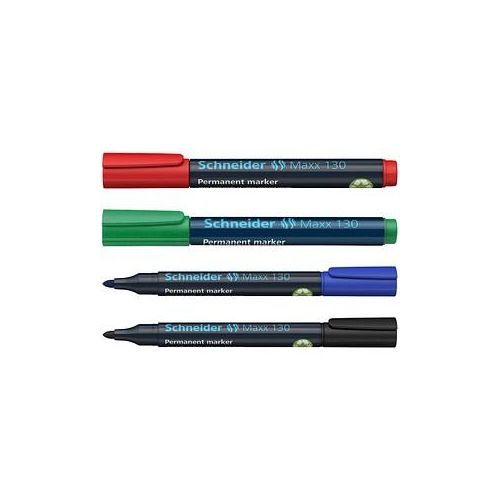 4004675021533 - Permanentmarker Maxx 130farbs Permanentmarker schwarz blau rot grün 10 - 30 mm