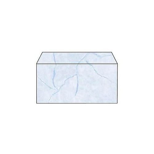 4004360959806 - Designbriefumschläge Din Lang ohne Fenster nassklebend 90g Granit blau 4004360959806 50 Stück