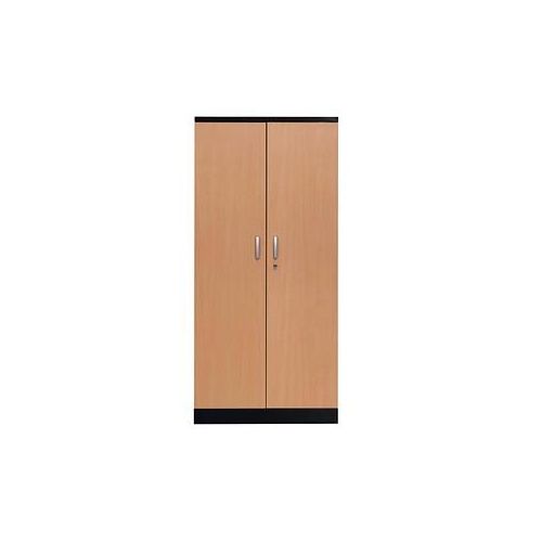 4260090172254 - Aktenschrank 100125 Holz Stahl abschließbar 5 OH 92 x 195 x 42 cm buche schwarz 4260090172254 100125