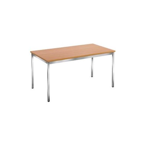 3700245512517 - Schreibtisch 25-T148RCH buche rechteckig 140x80 cm (BxT) 3700245512517 SODEMATUB