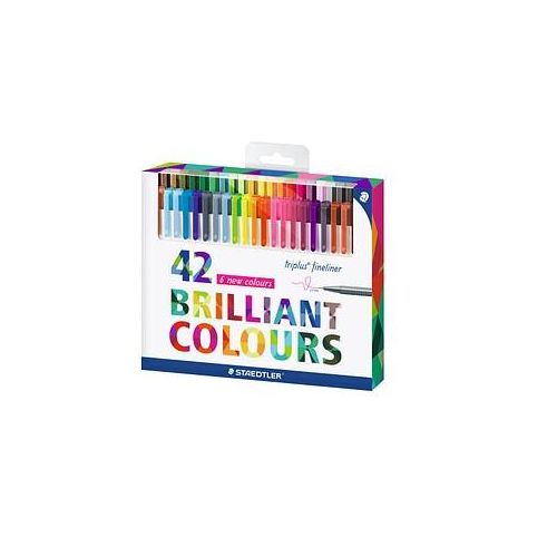 4007817019054 - 334 C42 Fineliner Triplus Brillant Colours 4007817019054 334 C42 42 Stück