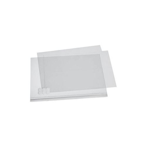 4005546730424 - Plakattasche DURABLE A3 Hoch- & Querformat 2-seitig für bis zu 2 Blatt selbstklebend wasserdicht B 335 x T 06 x H 445 mm transparent 5 Stück