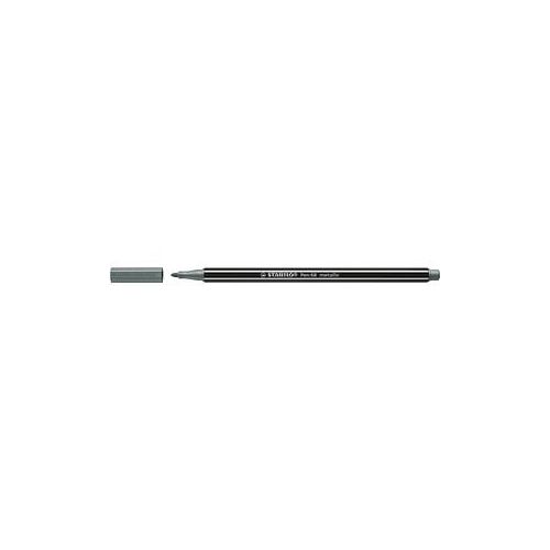 4006381530132 - STABILO Filzstift 1 STABILO Pen 68 metalsilber 10 mm Silber