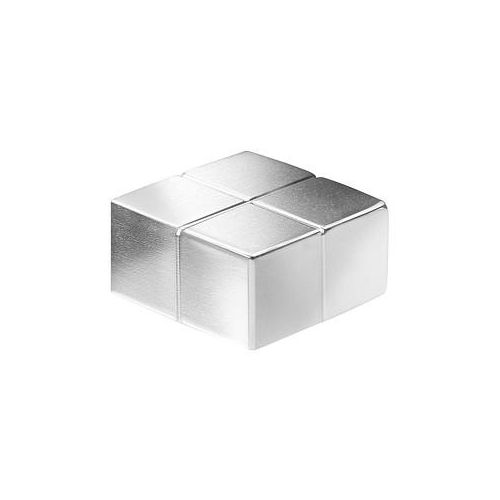 4004360794315 - - Neodym Magnet C10 Extra-Strong (b x h x t) 20 x 10 x 20 mm Würfel Silber 2 St BA704