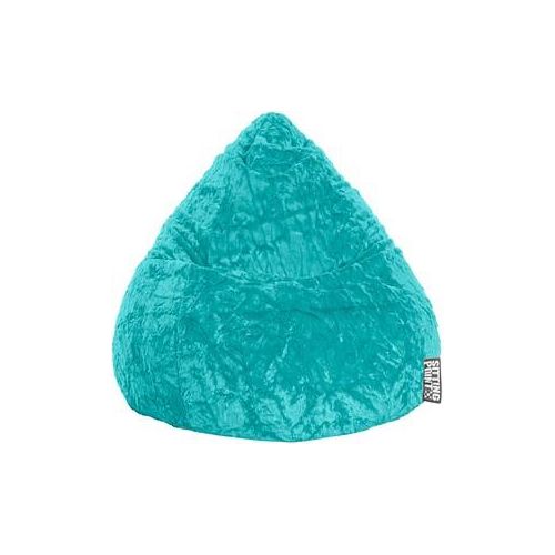 4005380317027 - Beanbag Fluffy L Sitzsack blau 4005380317027 SITTING POINT