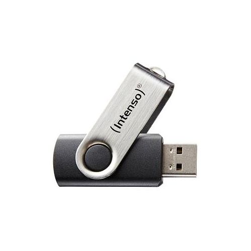 4034303009411 - USB-Stick Basic Line USB 20 schwarz silber 8 GB 4034303009411 Intenso