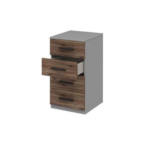4059484223791 - röhr quantum Schubladenschrank eiche 4 Schubladen 400 x 419 x 765 cm