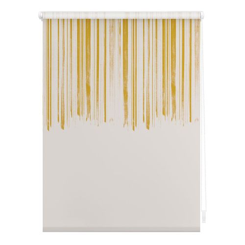 4251369827227 - Seitenzugrollo ORIGINAL Rollo Klemmfix ohne Bohren Verdunkelung Flowing Honey - Gelb Rollos Gr 150 cm stufenlos positionierbar 45 cm gelb (gelb weiß) Verdunkelungsrollos 4251369827227 - Seitenzugrollo ORIGINAL Rollo Klemmfix ohne Bohren Verdunkelung Flowing Honey - Gelb Rollos Gr 150 cm stufenlos positionierbar 45 cm gelb (gelb weiß) Verdunkelungsrollos