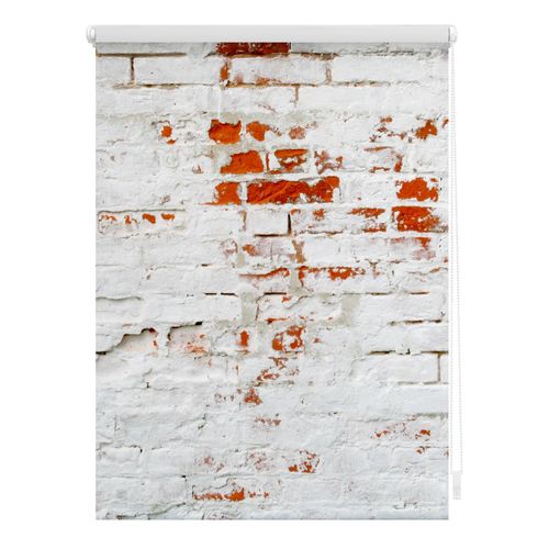 4251369835871 - Seitenzugrollo ORIGINAL Rollo Klemmfix ohne Bohren Verdunkelung Mauer - Weiß Rot Rollos Gr 120 cm stufenlos positionierbar 150 cm rot (weiß rot weiß) Kinder Kinderzimmer-Rollos 4251369835871 - Seitenzugrollo ORIGINAL Rollo Klemmfix ohne Bohren Verdunkelung Mauer - Weiß Rot Rollos Gr 120 cm stufenlos positionierbar 150 cm rot (weiß rot weiß) Kinder Kinderzimmer-Rollos