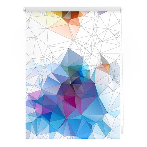 4251369835352 - Seitenzugrollo ORIGINAL Rollo Klemmfix ohne Bohren Verdunkelung Grafik - Bunt Rollos Gr 100 cm stufenlos positionierbar 150 cm bunt (bunt weiß) Kinder Kinderzimmer-Rollos 4251369835352 - Seitenzugrollo ORIGINAL Rollo Klemmfix ohne Bohren Verdunkelung Grafik - Bunt Rollos Gr 100 cm stufenlos positionierbar 150 cm bunt (bunt weiß) Kinder Kinderzimmer-Rollos