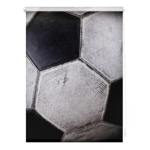 4250434134376 - Seitenzugrollo ORIGINAL Rollo Klemmfix ohne Bohren blickdicht Retro Fußball - Schwarz-Weiß Rollos Gr 150 cm stufenlos positionierbar 60 cm schwarz (schwarz weiß weiß) Kinder Kinderzimmer-Rollos 4250434134376 - Seitenzugrollo ORIGINAL Rollo Klemmfix ohne Bohren blickdicht Retro Fußball - Schwarz-Weiß Rollos Gr 150 cm stufenlos positionierbar 60 cm schwarz (schwarz weiß weiß) Kinder Kinderzimmer-Rollos