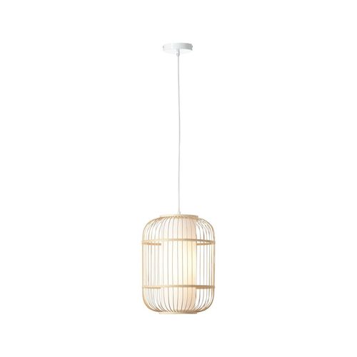 4004353379178 - BRILLIANT Bones Pendelleuchte 30cm natur weiß InnenleuchtenPendelleuchten 1x A60 E27 40W geeignet für Normallampen (nicht enthalten) In der Höhe einstellbar   Kabel kürzbar