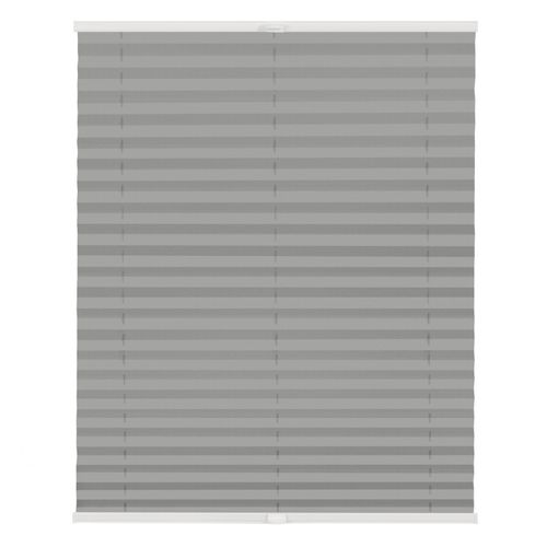 4251369806253 - Lichtblick Plissee Klemmfix ohne Bohren verspannt blickdicht - Grau 4251369806253 - Lichtblick Plissee Klemmfix ohne Bohren verspannt blickdicht - Grau