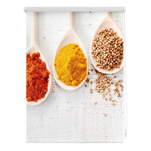 4251369835321 - Seitenzugrollo ORIGINAL Rollo Klemmfix ohne Bohren Verdunkelung Spices - Bunt Rollos Gr 100 cm stufenlos positionierbar 150 cm bunt (bunt weiß) Kinder Kinderzimmer-Rollos 4251369835321 - Seitenzugrollo ORIGINAL Rollo Klemmfix ohne Bohren Verdunkelung Spices - Bunt Rollos Gr 100 cm stufenlos positionierbar 150 cm bunt (bunt weiß) Kinder Kinderzimmer-Rollos