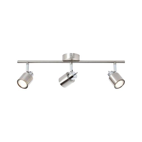 4004353318313 - Lampe Andres Spotrohr 3flg nickel chrom 3x PAR51 GU10 10W geeignet für Reflektorlampen (nicht enthalten) Köpfe schwenkbar - silber - Brilliant 4004353318313 - Lampe Andres Spotrohr 3flg nickel chrom 3x PAR51 GU10 10W geeignet für Reflektorlampen (nicht enthalten) Köpfe schwenkbar - silber - Brilliant
