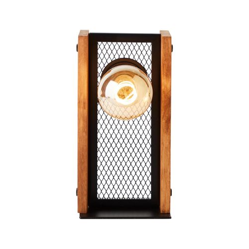 4004353394409 - Lampe Calandra Tischleuchte schwarz holzfarbend 1x A60 E27 42W Holz aus nachhaltiger Waldwirtschaft (fsc) - braun - Brilliant 4004353394409 - Lampe Calandra Tischleuchte schwarz holzfarbend 1x A60 E27 42W Holz aus nachhaltiger Waldwirtschaft (fsc) - braun - Brilliant
