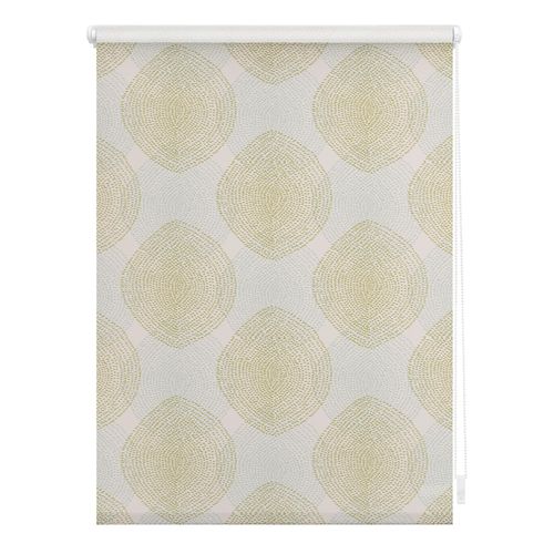 4251369827319 - Seitenzugrollo ORIGINAL Rollo Klemmfix ohne Bohren Verdunkelung Stripy Boho Drop India Rollos Gr 150 cm stufenlos positionierbar 45 cm beige (beige weiß) Verdunkelungsrollos