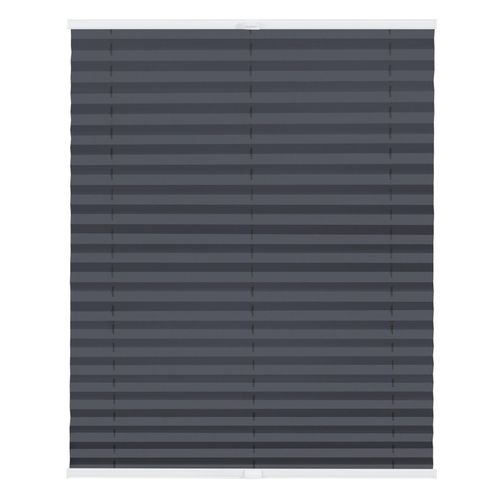 4251369822383 - Lichtblick Plissee Klemmfix ohne Bohren verspannt Verdunkelung - Anthrazit