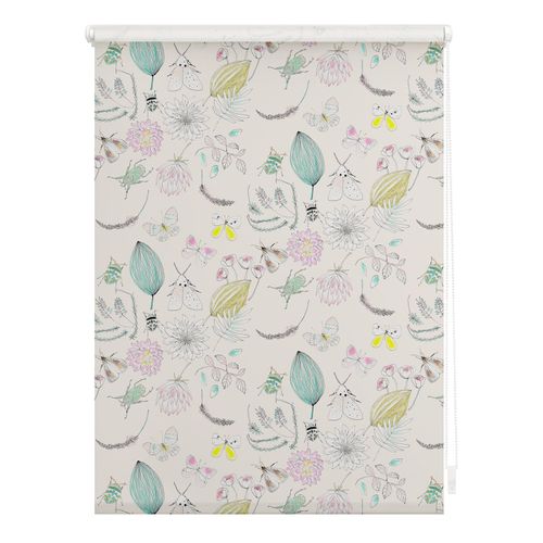 4251369827463 - Seitenzugrollo ORIGINAL Rollo Klemmfix ohne Bohren Verdunkelung My Bohemian Garden - Bunt Rollos Gr 150 cm stufenlos positionierbar 60 cm bunt (bunt weiß) Kinder Kinderzimmer-Rollos 4251369827463 - Seitenzugrollo ORIGINAL Rollo Klemmfix ohne Bohren Verdunkelung My Bohemian Garden - Bunt Rollos Gr 150 cm stufenlos positionierbar 60 cm bunt (bunt weiß) Kinder Kinderzimmer-Rollos
