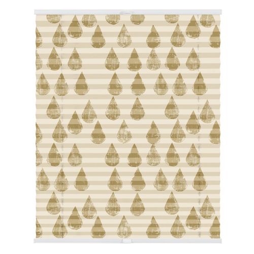 4251369828675 - Plissee ORIGINAL Plissee Klemmfix ohne Bohren blickdicht Golden Drops - Gold gold (goldfarben weiß weiß) Plissees Kinder 130cm zweiseitig verschiebbar 45cm Obermaterial 100% Polyester B45cm H130cm 4251369828675 - Plissee ORIGINAL Plissee Klemmfix ohne Bohren blickdicht Golden Drops - Gold gold (goldfarben weiß weiß) Plissees Kinder 130cm zweiseitig verschiebbar 45cm Obermaterial 100% Polyester B45cm H130cm
