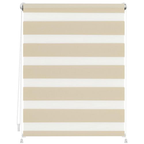 4250434155524 - Doppelrollo ORIGINAL Duo Rollo Klemmfix ohne Bohren verspannt Rollos Gr 150 cm stufenlos positionierbar 70 cm beige (creme weiß) Doppelrollos Einfache Klemm-Montage ohne Bohren Für Fenster & Türen geeignet 4250434155524 - Doppelrollo ORIGINAL Duo Rollo Klemmfix ohne Bohren verspannt Rollos Gr 150 cm stufenlos positionierbar 70 cm beige (creme weiß) Doppelrollos Einfache Klemm-Montage ohne Bohren Für Fenster & Türen geeignet