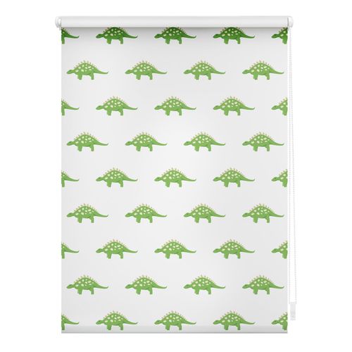 4250434131849 - Seitenzugrollo ORIGINAL Rollo Klemmfix ohne Bohren blickdicht Dinos - Grün Rollos Gr 150 cm stufenlos positionierbar 100 cm grün (grün weiß) Kinder Kinderzimmer-Rollos 4250434131849 - Seitenzugrollo ORIGINAL Rollo Klemmfix ohne Bohren blickdicht Dinos - Grün Rollos Gr 150 cm stufenlos positionierbar 100 cm grün (grün weiß) Kinder Kinderzimmer-Rollos