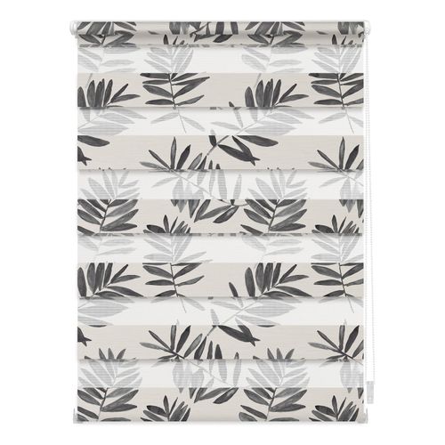 4251369825483 - Doppelrollo ORIGINAL Duo Rollo Klemmfix ohne Bohren blickdicht Rollos Gr 150 cm stufenlos positionierbar 70 cm schwarz (schwarz weiß) Doppelrollos 4251369825483 - Doppelrollo ORIGINAL Duo Rollo Klemmfix ohne Bohren blickdicht Rollos Gr 150 cm stufenlos positionierbar 70 cm schwarz (schwarz weiß) Doppelrollos