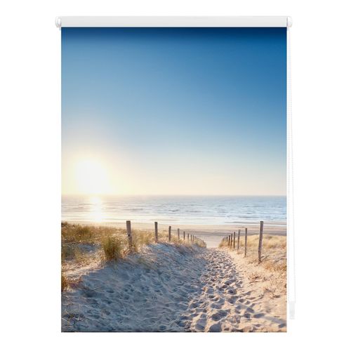 4251369836090 - Seitenzugrollo ORIGINAL Rollo Klemmfix ohne Bohren Verdunkelung Ostseestrand - Blau Rollos Gr 120 cm stufenlos positionierbar 150 cm blau (blau weiß) Kinder Kinderzimmer-Rollos 4251369836090 - Seitenzugrollo ORIGINAL Rollo Klemmfix ohne Bohren Verdunkelung Ostseestrand - Blau Rollos Gr 120 cm stufenlos positionierbar 150 cm blau (blau weiß) Kinder Kinderzimmer-Rollos