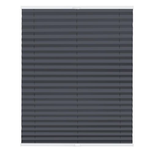 4251369821522 - Lichtblick Plissee Klemmfix ohne Bohren verspannt Verdunkelung - Anthrazit