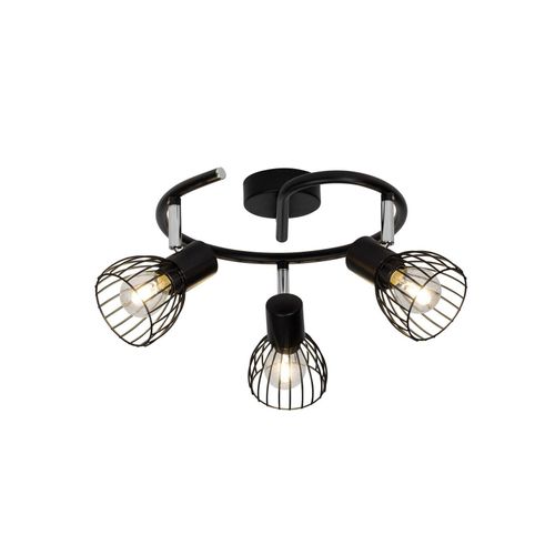 4004353286483 - BRILLIANT Lampe Blacky Spotspirale 3flg schwarz 3x D45 E14 40W geeignet für Tropfenlampen (nicht enthalten) Für LED-Leuchtmittel geeignet 4004353286483 - BRILLIANT Lampe Blacky Spotspirale 3flg schwarz 3x D45 E14 40W geeignet für Tropfenlampen (nicht enthalten) Für LED-Leuchtmittel geeignet