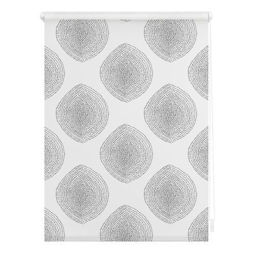 4251369827487 - Seitenzugrollo ORIGINAL Rollo Klemmfix ohne Bohren Verdunkelung Stripy Boho Drop - Weiß Rollos Gr 150 cm stufenlos positionierbar 60 cm weiß (weiß weiß) Verdunkelungsrollos 4251369827487 - Seitenzugrollo ORIGINAL Rollo Klemmfix ohne Bohren Verdunkelung Stripy Boho Drop - Weiß Rollos Gr 150 cm stufenlos positionierbar 60 cm weiß (weiß weiß) Verdunkelungsrollos